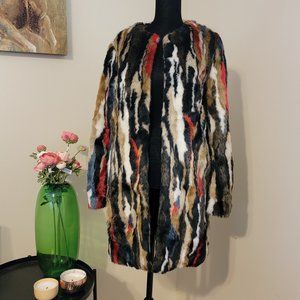 Zara Designer Faux Fur Coat